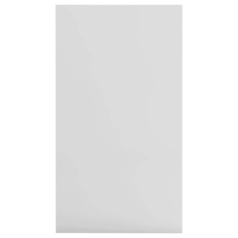 vidaXL Book Cabinet/Sideboard High Gloss White 50x25x80 cm Engineered Wood