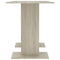 vidaXL Dining Table Sonoma Oak 110x60x75 cm Engineered Wood