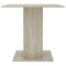 vidaXL Dining Table Sonoma Oak 80x80x75 cm Engineered Wood
