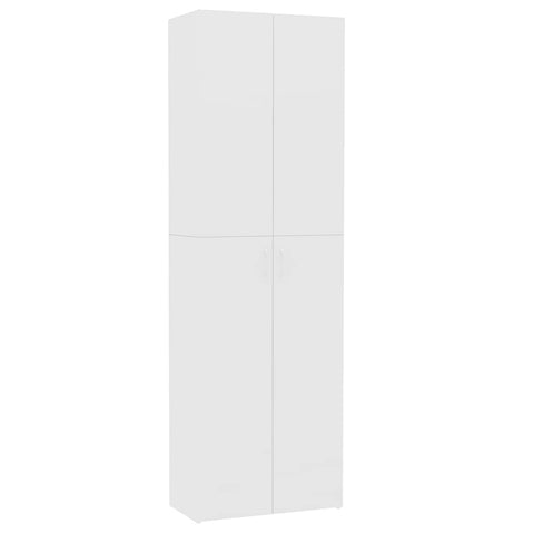 vidaXL Office Cabinet White 60x32x190 cm Engineered Wood