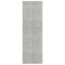 vidaXL Office Cabinet Concrete Grey 60x32x190 cm Engineered Wood