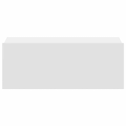 vidaXL Floating Nightstand White 40x30x15cm Engineered Wood