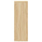 vidaXL Wall Shelf Sonoma Oak 104x20x58.5 cm Engineered Wood