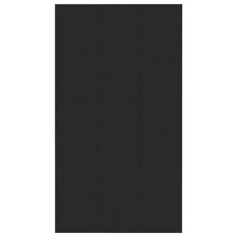 vidaXL Book Cabinet/Sideboard Black 66x30x98 cm Engineered Wood