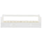 vidaXL Pull-out Sofa Bed Frame without Mattress White Pinewood 90x200 cm
