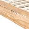 vidaXL Pull-out Sofa Bed Frame without Mattress Pinewood 90x200 cm