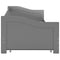 vidaXL Pull-out Sofa Bed Frame without Mattress Grey 90x200 cm
