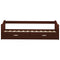 vidaXL Pull-out Sofa Bed Frame without Mattress Dark Brown 90x200 cm