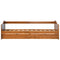 vidaXL Pull-out Sofa Bed Frame without Mattress Honey Brown 90x200 cm