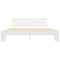 vidaXL Bed Frame without Mattress White 160x200cm Solid Wood Pine