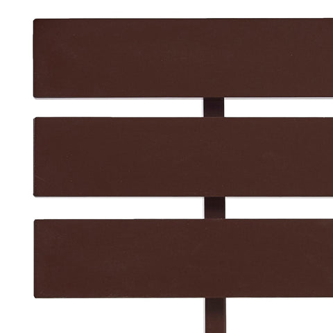 vidaXL Bed Frame without Mattress Dark Brown 140x200cm Solid Wood Pine