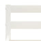vidaXL Bed Frame without Mattress White Solid Pine Wood 120x200 cm