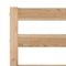 vidaXL Bed Frame without Mattress Solid Pine Wood 100x200 cm