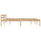 vidaXL Bed Frame without Mattress Solid Pine Wood 180x200 cm Super King