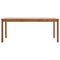vidaXL Dining Table Honey Brown 180x90x73 cm Pinewood