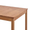 vidaXL Dining Table Honey Brown 180x90x73 cm Pinewood