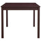vidaXL Dining Table Dark Brown 180x90x73 cm Pinewood