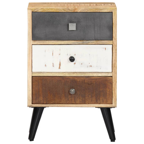 vidaXL Bedside Cabinet 40x30x60 cm Solid Mango Wood