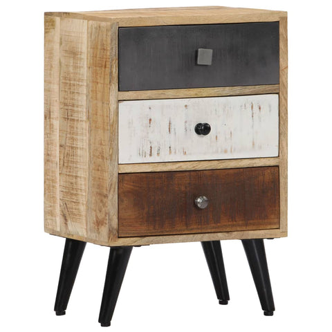 vidaXL Bedside Cabinet 40x30x60 cm Solid Mango Wood