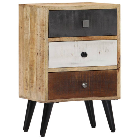 vidaXL Bedside Cabinet 40x30x60 cm Solid Mango Wood