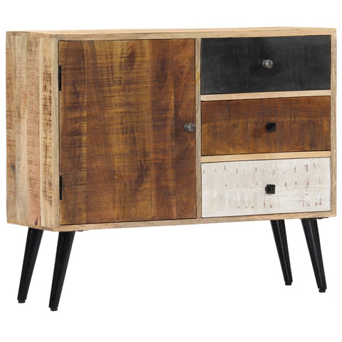 vidaXL Sideboard 88x30x73 cm Solid Mango Wood