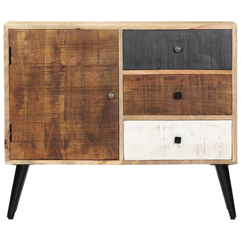 vidaXL Sideboard 88x30x73 cm Solid Mango Wood