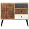 vidaXL Sideboard 88x30x73 cm Solid Mango Wood