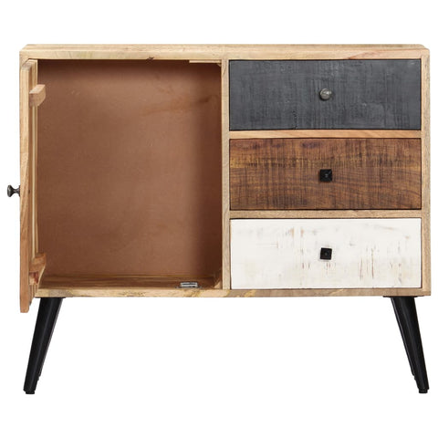 vidaXL Sideboard 88x30x73 cm Solid Mango Wood