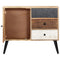 vidaXL Sideboard 88x30x73 cm Solid Mango Wood