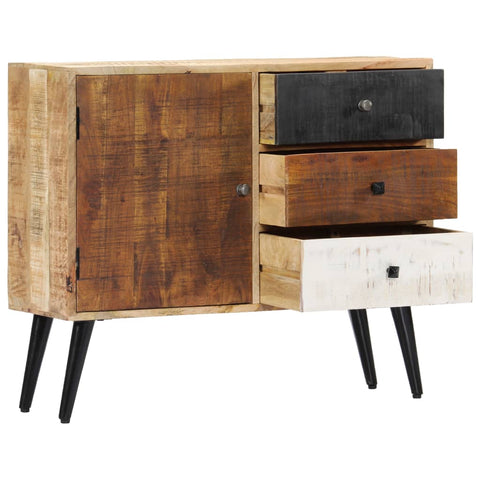 vidaXL Sideboard 88x30x73 cm Solid Mango Wood