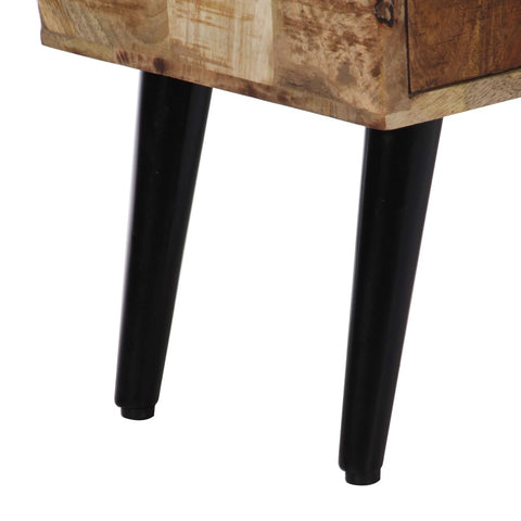 vidaXL Sideboard 88x30x73 cm Solid Mango Wood