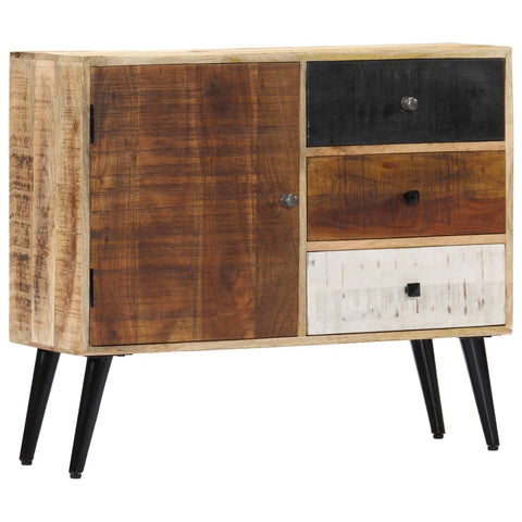 vidaXL Sideboard 88x30x73 cm Solid Mango Wood