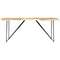 vidaXL Dining Table 180x90x76 cm Solid Mango Wood
