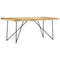 vidaXL Dining Table 180x90x76 cm Solid Mango Wood
