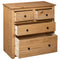 vidaXL Sideboard 80x40x83 cm Pinewood Panama Range