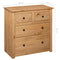vidaXL Sideboard 80x40x83 cm Pinewood Panama Range