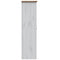 vidaXL 3-Door Wardrobe White 118x50x171.5 cm Pine Panama Range