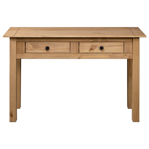 vidaXL Console Table 110x40x72 cm Solid Pine Wood Panama Range