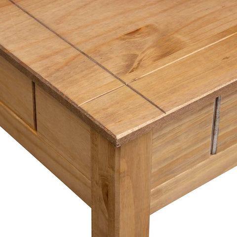 vidaXL Coffee Table 100x60x43.5 cm Solid Pine Wood Panama Range