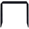 vidaXL Coffee Table Black 50x50x45 cm Tempered Glass