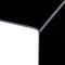vidaXL Coffee Table Black 50x50x45 cm Tempered Glass
