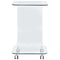 vidaXL Coffee Table 45x40x63 cm Tempered Glass