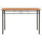 vidaXL 7 Piece Dining Set MDF and Steel Brown