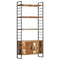 vidaXL 4-Tier Bookcase 80x30x180 cm Solid Reclaimed Wood
