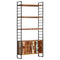 vidaXL 4-Tier Bookcase 80x30x180 cm Solid Reclaimed Wood
