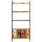 vidaXL 4-Tier Bookcase 80x30x180 cm Solid Reclaimed Wood