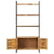 vidaXL 4-Tier Bookcase 80x30x180 cm Solid Reclaimed Wood