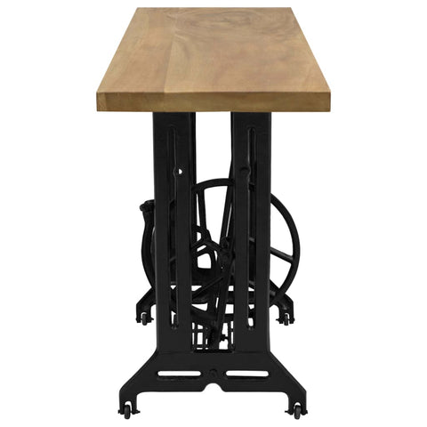 vidaXL Sewing Machine Console Table 110x40x75 cm