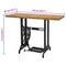 vidaXL Sewing Machine Console Table 110x40x75 cm