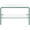 vidaXL Coffee Table Clear 50x45x33 cm Tempered Glass